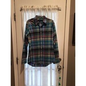 Polo Ralph Lauren Plaid Slim Fit Oxford Shirt